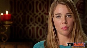 horny wife and hubby get steamy pre-party fuck in the shower 💦😈