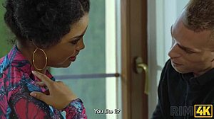 Ebony Goddess Rimjob Fetish Date Turns Wild!