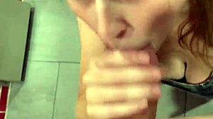 pretty laney grey pawg teen sucks huge cock pov swallowing cum homemade