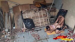 Gordinha Gives Ass to Brother-in-Law in Abandoned House!