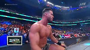 Seth Rollins battles Austin Theory and Bobby Lashley at Survivor Series 2022