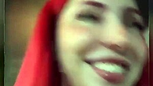 slut gives up her ass in public toilet video call