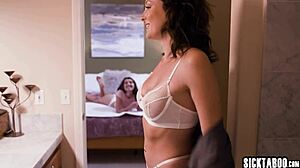 charlotte sins tribs big ass pussy with horny brunette milf