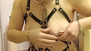 omg slave maid bent over toilet doggystyle lick ass tits 😈🍑💦🔒