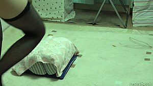 big boobed japanese girl masturbates wildly on webcam!