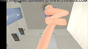 mmd bathroom fetish adventures tease hidden pleasures