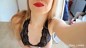 Pretty college influencer moans getting doggystyle creampied on homemade insta sextape