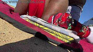 Caught fucking on Valentine's Day outdoors!