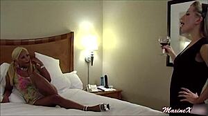 Maxine X rams huge dildos in her big tits Asian milf ass 😈🍑🔥