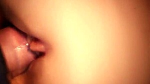 i fucked her tight ass then filled her shaved pussy deep