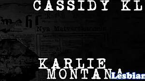 Petite tattooed lesbo babes scissor wildly in threesome fantasy 🔥👭