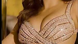 Peep those perky Indian actress tits and hard nipples