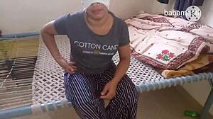 Desi indian step brother-in-law pounds sister-in-law pussy hard