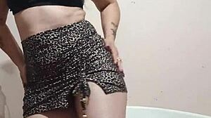 Blonde Wife Rips Clothes Strips Masturbates Pussy