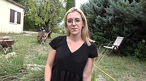 Alrox mixes pleasures licking skinny blonde tits in ffm threesome