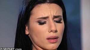 Nelly Kent's bored wife ass gaped by hard anal and rimjob