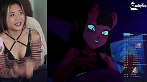 Meru Succubus Livestreams Fan Masturbation Highlights