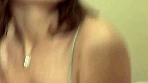 damn amber rayne that brunette pornstar teasin big black cock before ridin anal ass to mouth cumshot!