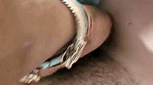 Cheerleader's Shaved Pussy Fingered Post-Game