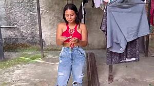 neighbor pays to fuck me i take cash deal