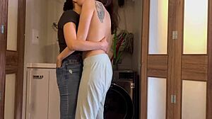 stepsis plays doctor with brother's wife on washer