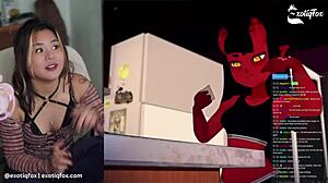 Meru Succubus Livestreams Fan Masturbation Highlights