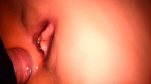 i fucked her tight ass then filled her shaved pussy deep