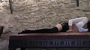 hey check my long legs in pantyhose and heels... housewife preview vibes