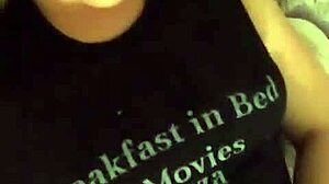 Blonde teases shaved pussy to vibrator bliss