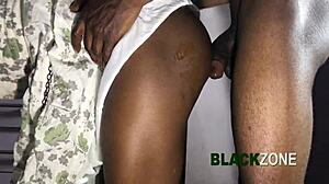 Think a Small Ebony Booty Can Handle All That Cum?