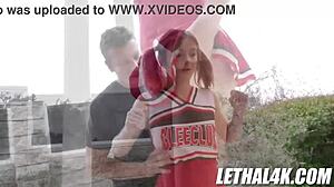 Slutty Cheerleader Rosalyn Sphinx Anal Fucked by Jerry Kovak