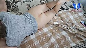 Wanna see her swallow that massive sperm load after blowjob?