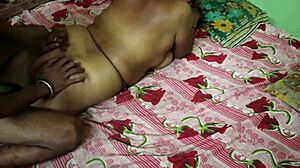 Mature Desi Aunty Sucks Nephew's Big Penis Then Gets Pussy Drilled Hard