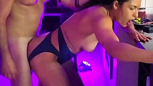 She Squirted So Hard Tits Dripping Wet Ebony Slut Soaks Floor Cumming!