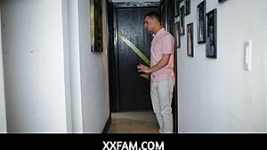 step sis sneaks undue advantage in taboo family fantasy