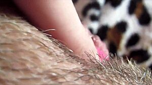 huge clit throbs in orgasmic close-up spasms