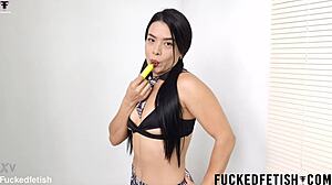 Sext latina moonblack's wet tits and ass tease in scuba bathtub!