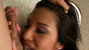 Naughty Asian Deepthroats Cock and Rims Ass Before Deep Anal Thrusts