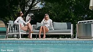 Summer Seminar Explodes Into Steamy FFM Threesome With Candee Licious And Leo Ahsoka!