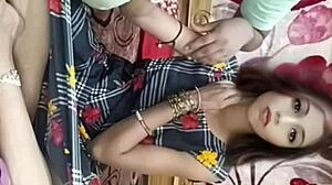 indian friend's wife alone at home... wanna fuck her bent over?