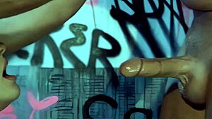 naked blonde whore freed from bonds for deepthroat ass pounding facial