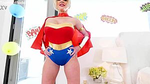 dee williams milf teases huge cock pov deepthroat swallow cum