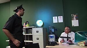 russian blonde brunette dp'd through immigration foursome