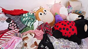 BLONDE TEEN GAGS ON MONSTER COCK DEEPTHROAT SPANKING POV!