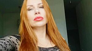 redhead milf wife reveals every pussy detail up close