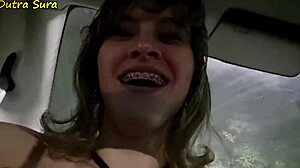 payin uber with my shaved big pussy lips takin old bbc cuckold style humiliate me daddy 😩💸