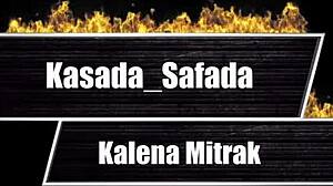 KALENA MITRAK - Tanned Wife's DIRTY TALK Blowjob With BIG CLIT Reveal