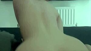 Slutty British Girlfriend's Horny Webcam Dildo Solo Tease