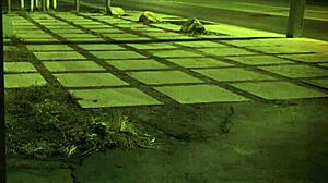 outdoor bdsm group anal masturbation goes rough hd