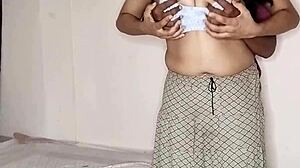 Girlfriend's friend demands pussy lick before riding cock